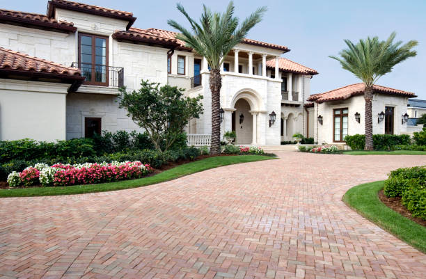 Residential Paver Driveway in Bessemer, MI
